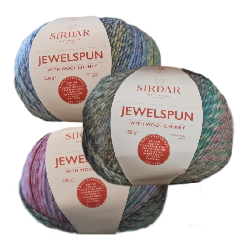 Populärt val Sirdar Jewelspun Chunky