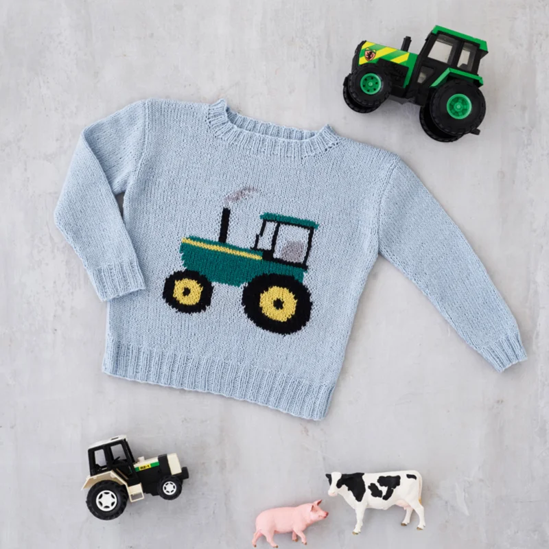 Beställ idag Barntröja med traktor