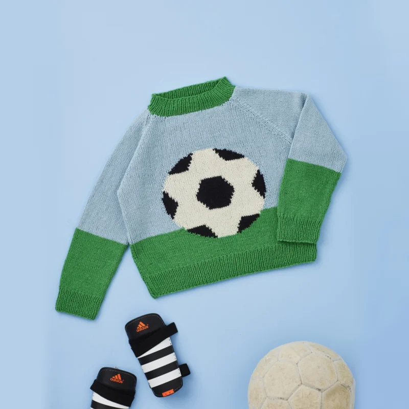 Fotbolls tröja 2 – 8 år Endast idag