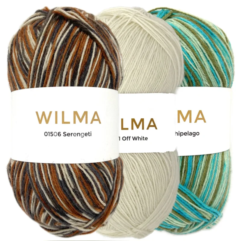 Sockgarn Wilma Snabb leverans