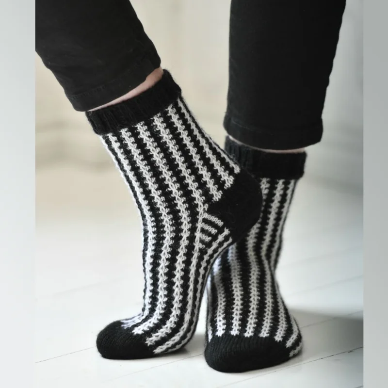 Sockor med grafiskt mönster Erbjudande