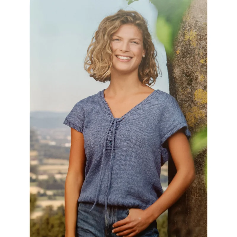 V-ringad t-shirt Populär