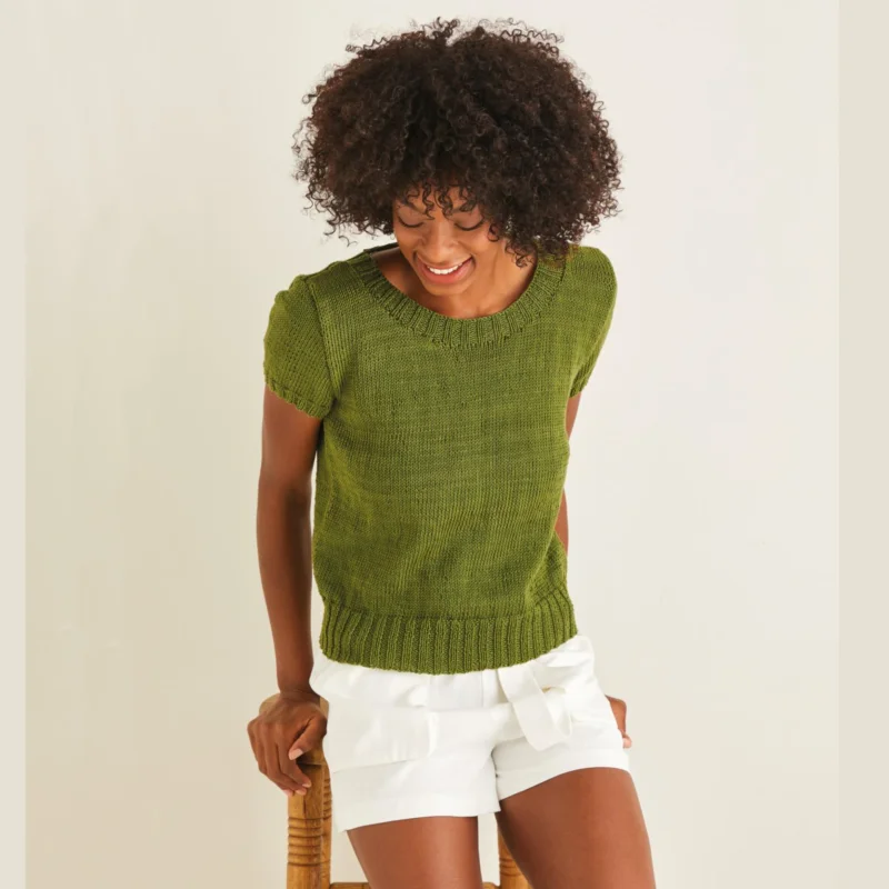 T-shirt i Cotton Dk Kampanjpris
