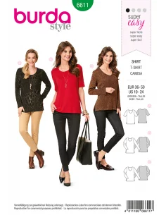 Burda 6611 Fri frakt