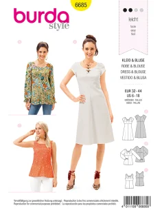 Burda 6685 Fri frakt