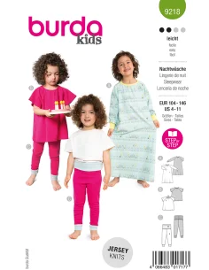 Burda 9218 Fri frakt