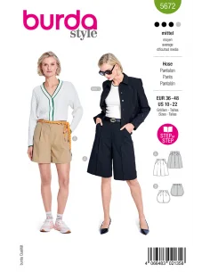 Burda 5672 Fri frakt