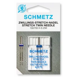 Schmetz Tvillingnål Stretch 4,0/75 Rabatt