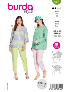 Burda 5665 risnedsättning