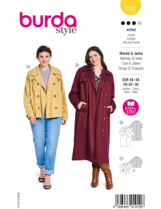 Burda 5747 risnedsättning