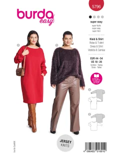 Snabb leverans Burda 5796