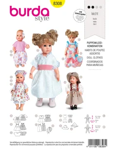 Burda 8308 Lägg i varukorgen
