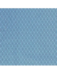 Kampanj Bomullspoplin Mille Fleur Geometric 3