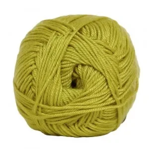Hjertegarn Diamond Cotton Garn 7070 Limegrön Utförsäljning