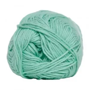 Hjertegarn Cotton nr. 8 Garn 7030 Ljus Mint Köp online
