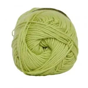 Beställ nu Hjertegarn Cotton nr. 8 Garn 7100 Limegrön