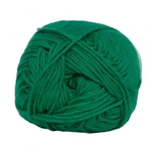 Hjertegarn Cotton nr. 8 Garn 749 Gräsgrön Endast denna vecka