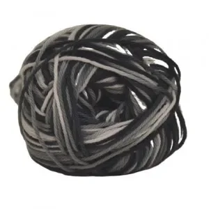 Rabatter Hjertegarn Cotton nr. 8 Garn 601 Grön/Svart