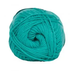 Endast denna vecka Hjertegarn Cotton nr. 8 Garn 744 Mintgrön