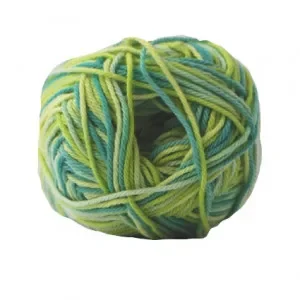 Hjertegarn Cotton nr. 8 Garn 598 Gröna Färger Sänkt pris