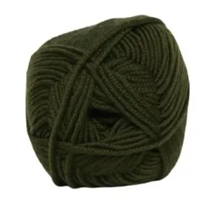 Kampanj Hjertegarn Extrafine Merino 150 Garn 1285 Armygrön