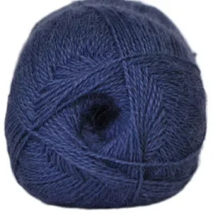 Â Hjertegarn Alpaca 400 Garn Färg 2163 Jeansblå Beställ idag