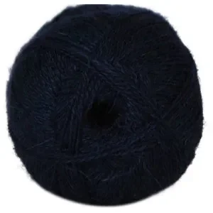 Â Hjertegarn Alpaca 400 Garn Färg 1660 Mörkblå Kampanjpris