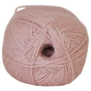 Â Hjertegarn Alpaca 400 Garn Färg 6995 Rosa Nedsatt pris