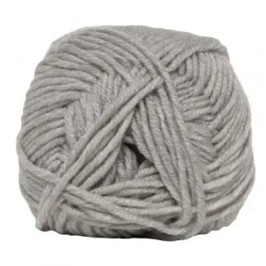 Begränsad tid Hjertegarn 90 Extrafine Merino Garn 434 Ljusgrå