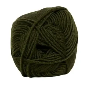 Hjertegarn Extrafine Merino 120 Garn 1285 Armygrön risnedsättning
