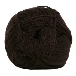 Hjertegarn Blend/Tendens Garn Unicolor 2500 Mörkbrun Premium