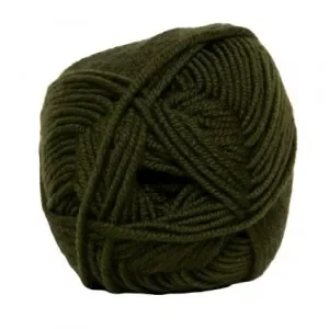 Hjertegarn 90 Extrafine Merino Garn 1285 Armégrön Handla nu