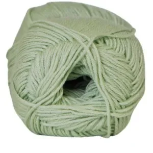 I lager  Hjertegarn Lana Cotton 212 Garn Färg 7093 Ljusgrön