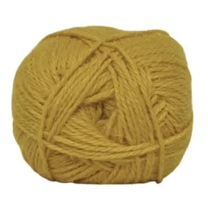 Hjertegarn Merino Cotton 847 Senapsgul Extra rabatt