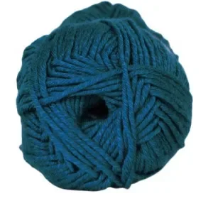 Handla nu Hjertegarn Merino Cotton 1107 Petrol