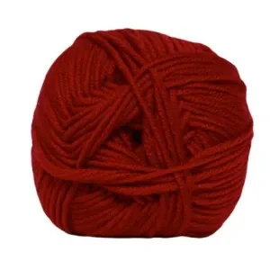 Hjertegarn Merino Cotton 2060 Röd Rabatter