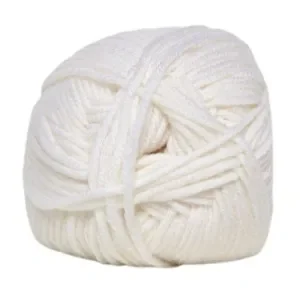 Hjertegarn Merino Cotton 1090 Vit Endast denna vecka