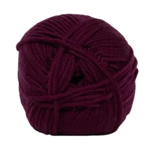 Hjertegarn Merino Cotton 9235 Bordeaux Reapris