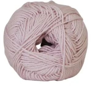 Nedsatt pris  Hjertegarn Lana Cotton 212 Garn Färg 3803 Ljusrosa