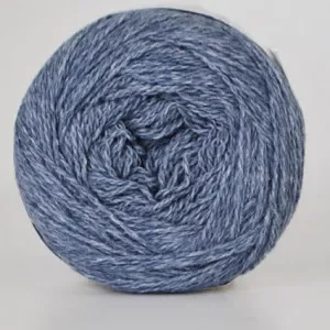 Â Hjertegarn Organic 350 Garn Färg 4022 Ljus Jeansblå Kampanjpris