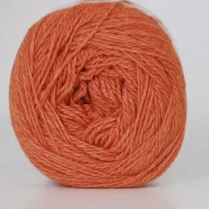 Reapris  Hjertegarn Organic 350 Garn Färg 4072 Ljus Orange