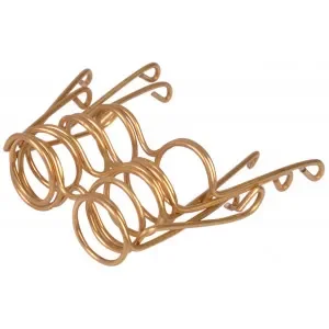 Nyhet Infinity Hearts Nisse /Dock Glasögon Metall Guld 25mm – 5 st