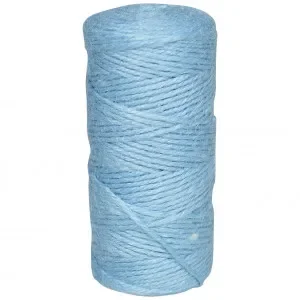Snabb frakt Infinity Hearts Snöre/Jutesnöre Blå 2mm – 100 meter