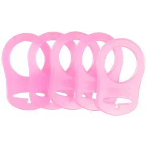 Infinity Hearts Napphållare Adapter Ljusrosa 5x3cm – 5 st Endast idag