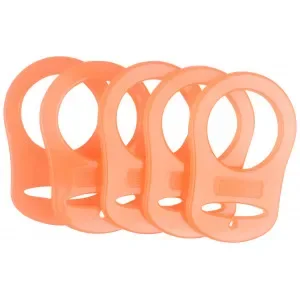 Kampanj Infinity Hearts Napphållare Adapter Orange 5x3cm – 5 st