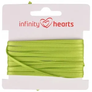 Infinity Hearts Satinband Dubbelsidig 3mm 551 Grön – 5m Reapris