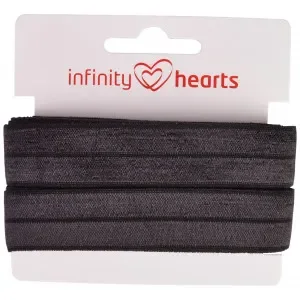 Infinity Hearts Vikresår 20mm 030 Svart – 5m risnedsättning
