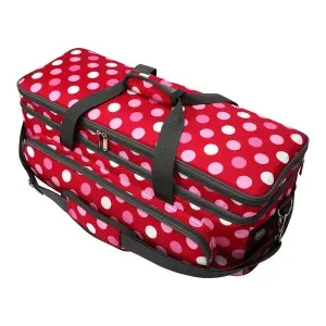 Beställ idag Infinity Hearts Förvaringsväska Röd med Prickar 57x20x20cm