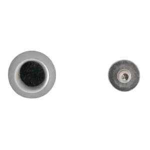Utförsäljning Infinity Hearts Väskfötter Mässing Silver 6mm – 4 st