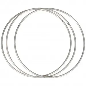 Infinity Hearts Metallring Silver Ø15cm – 3 st Köp online